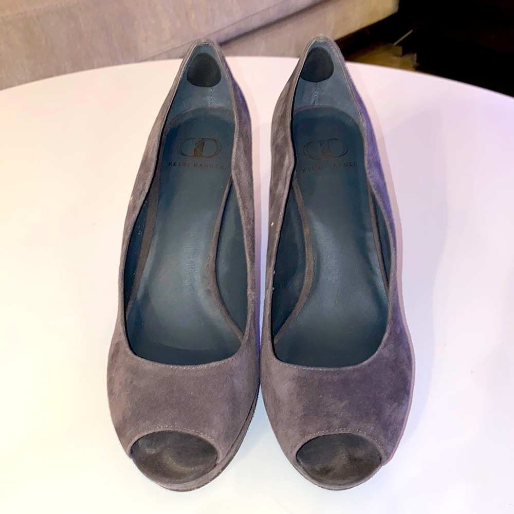 Kelsi Dagger Inner Leather Womens Heels Size 8